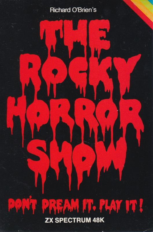 Rocky Horror Show box art for Commodore 64
